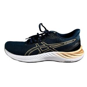 ASICS Gel-Excite Running Sneaker Women 9 Blue/Champagne Athleisure Walking Shoe